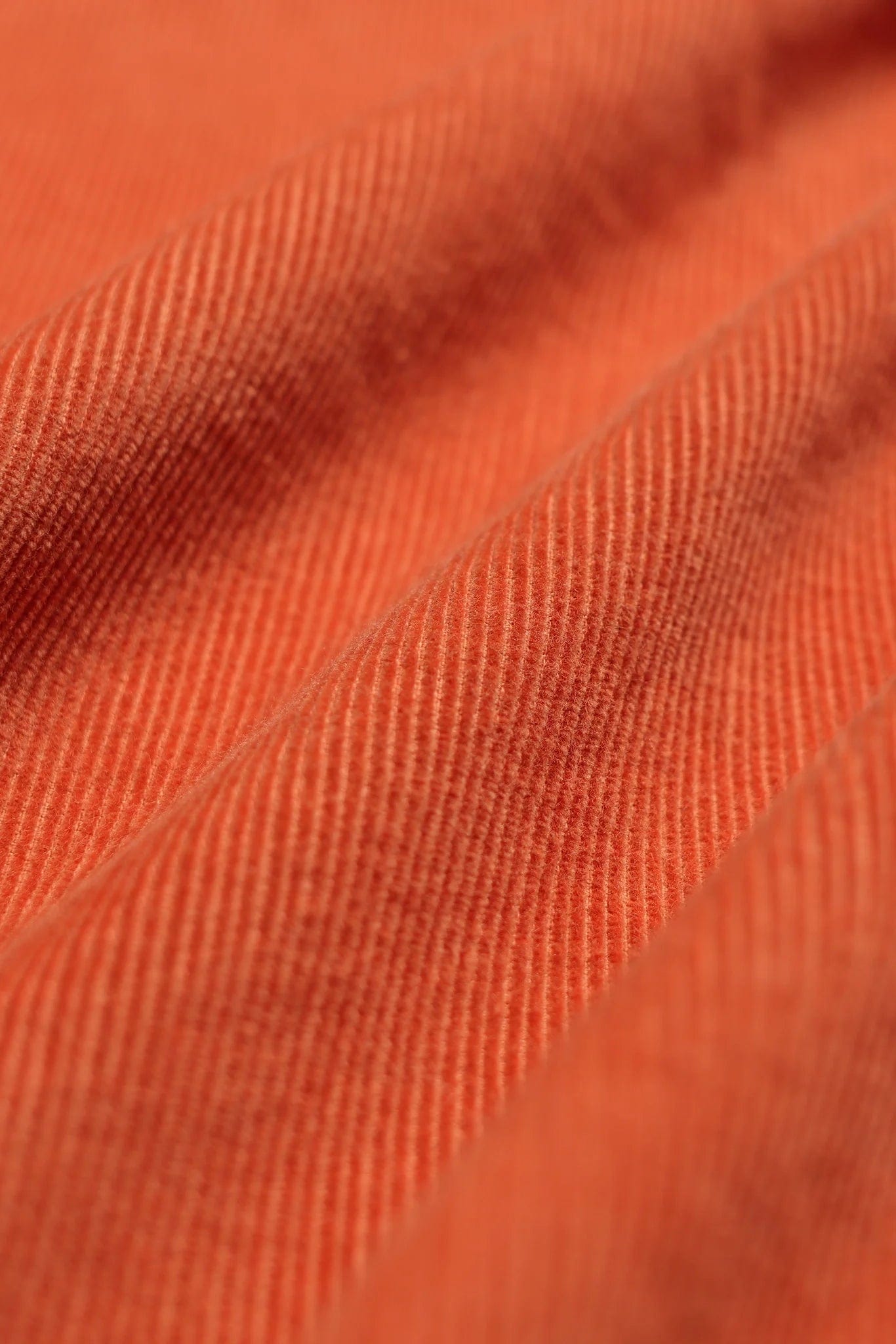 Classic Corduroy Shirt - Burnt Orange