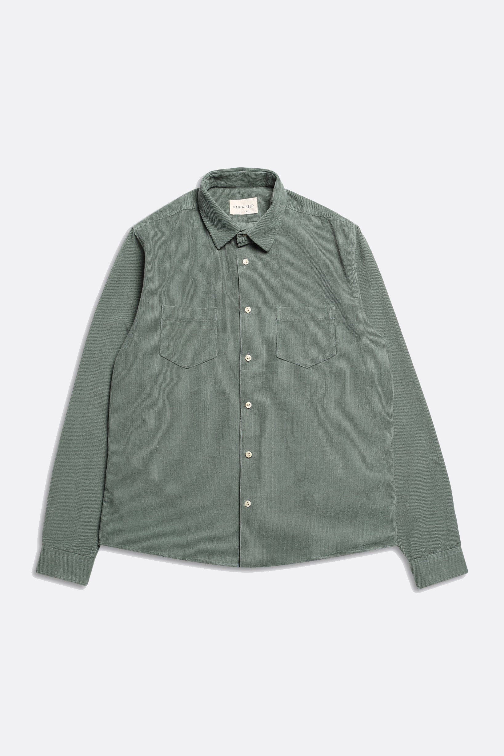 Classic Corduroy Shirt - Sage