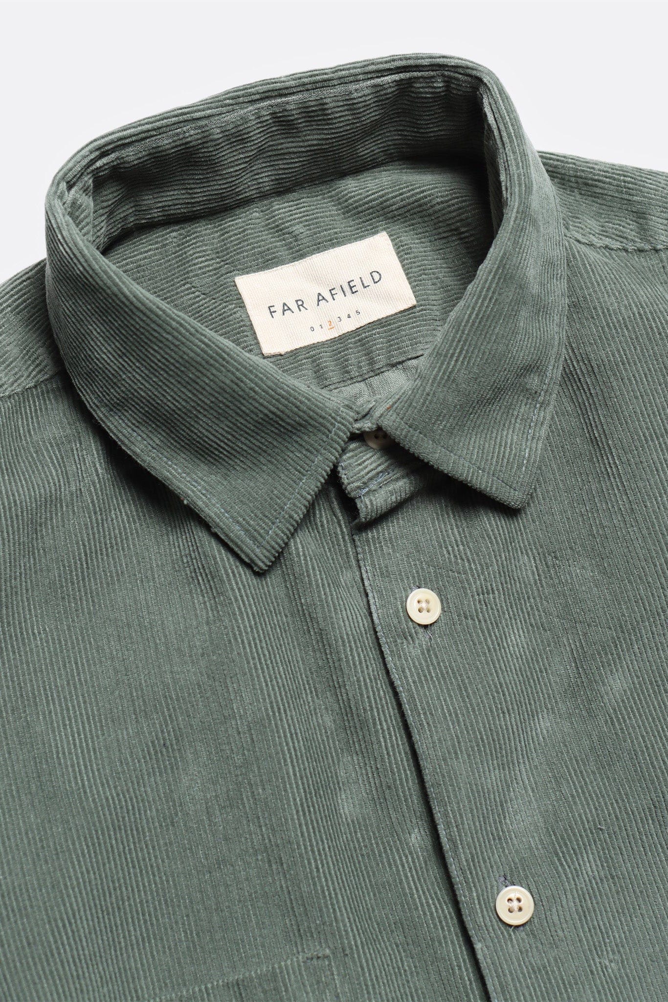 Classic Corduroy Shirt - Sage