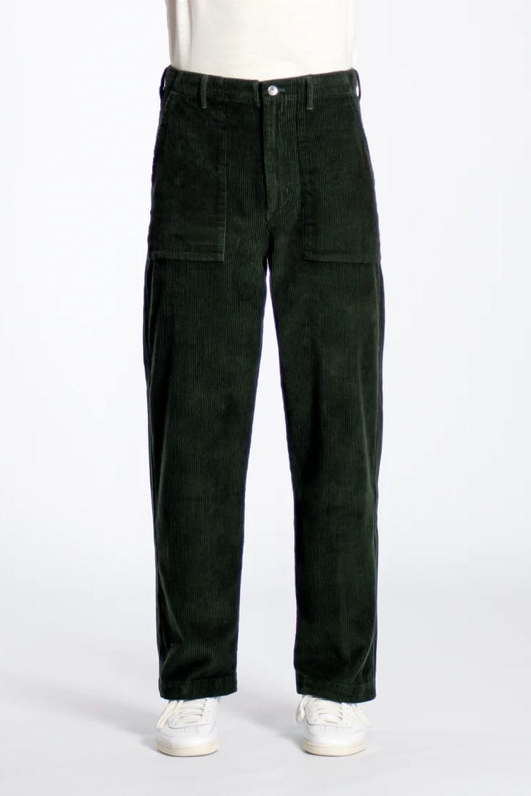 Coup Corduroy Trouser - Bottle Green