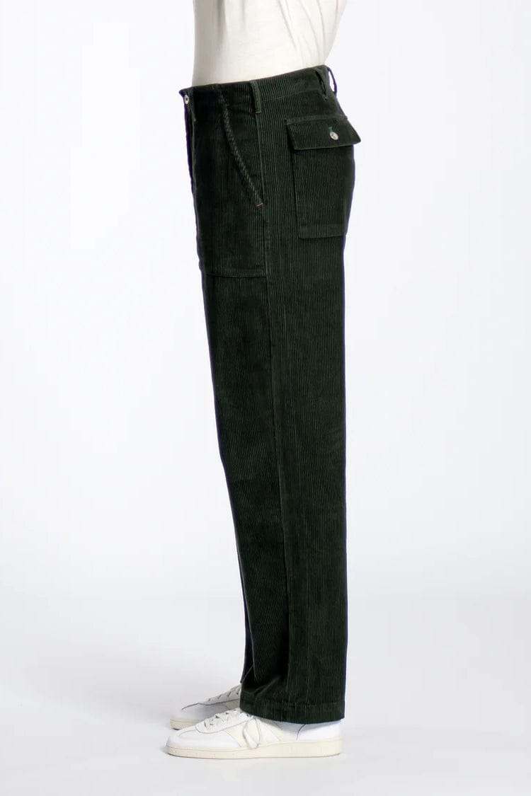 Coup Corduroy Trouser - Bottle Green