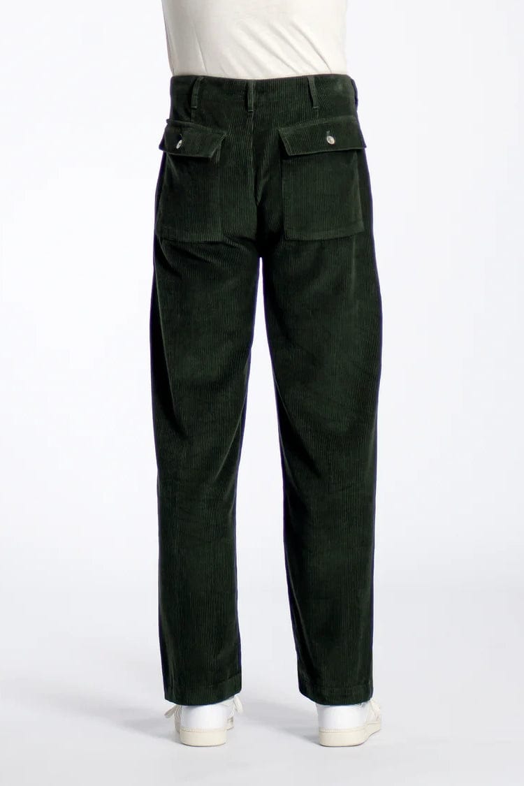 Coup Corduroy Trouser - Bottle Green