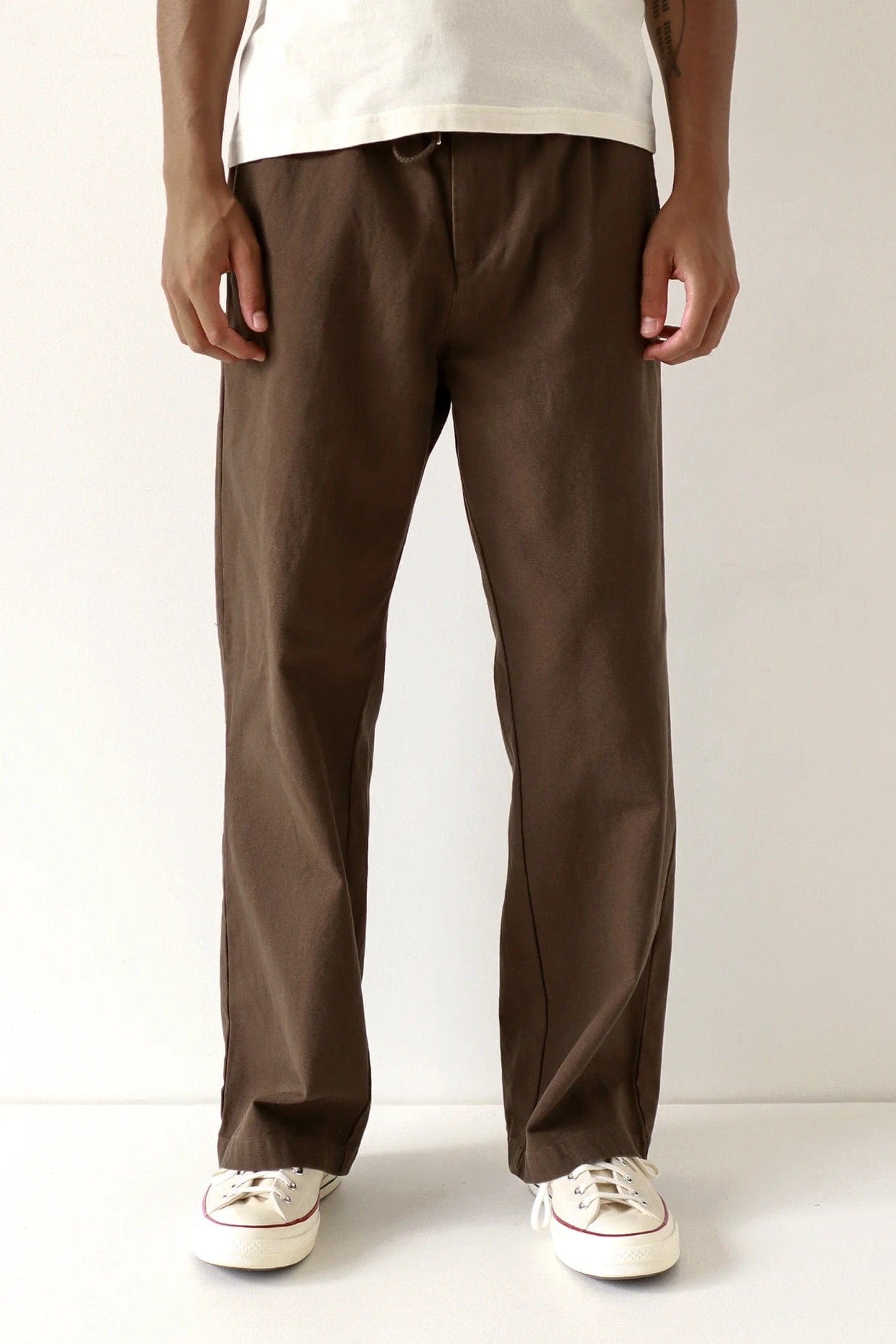 House Trouser - Brown Twill