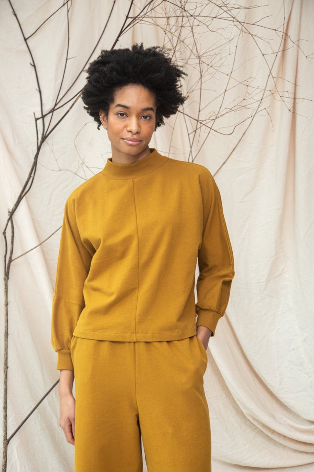 Maiya Sweatshirt - Ochre