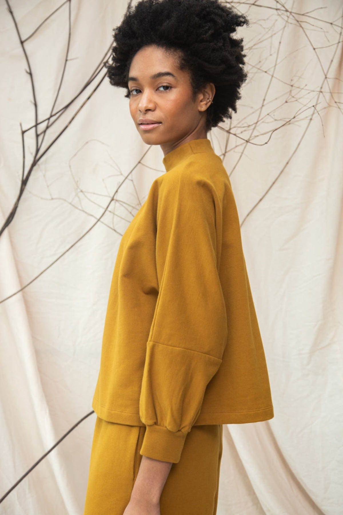 Maiya Sweatshirt - Ochre