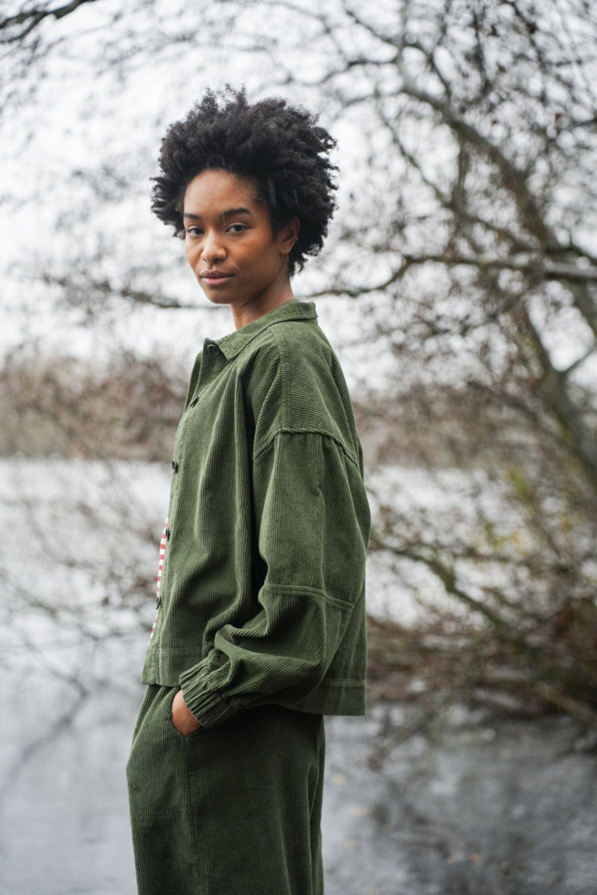 Tierra Jacket - Khaki Cord