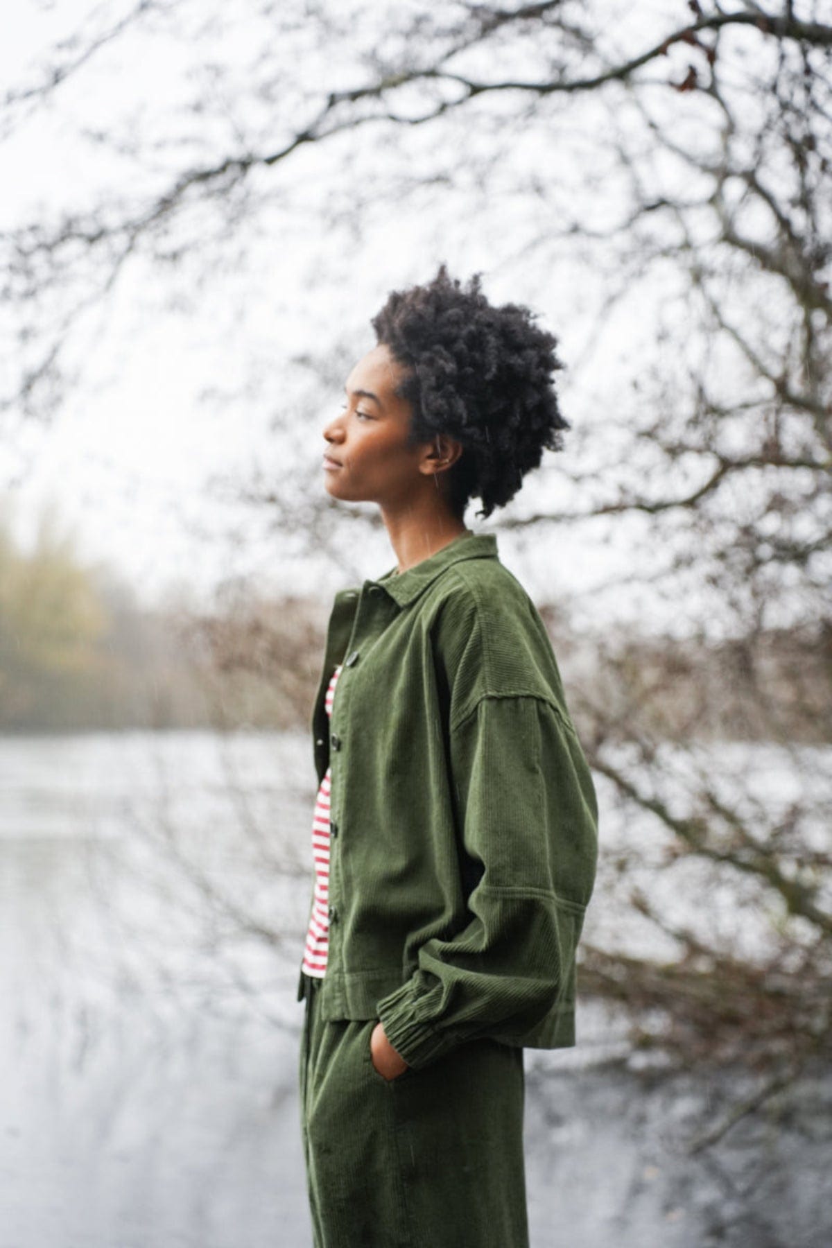 Tierra Jacket - Khaki Cord