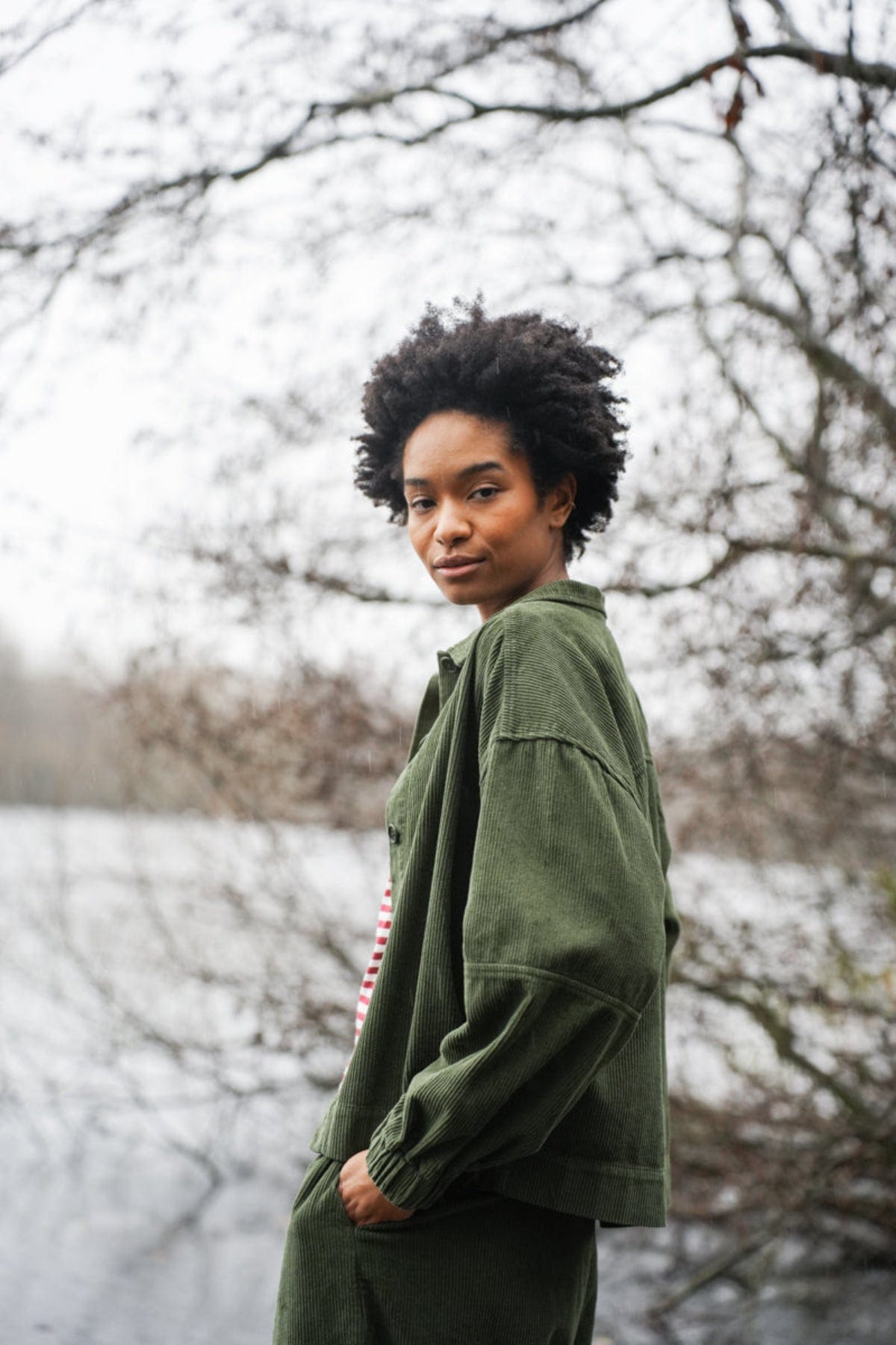 Tierra Jacket - Khaki Cord