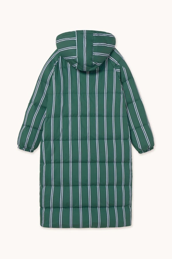 Striped Jacket - Dark Green