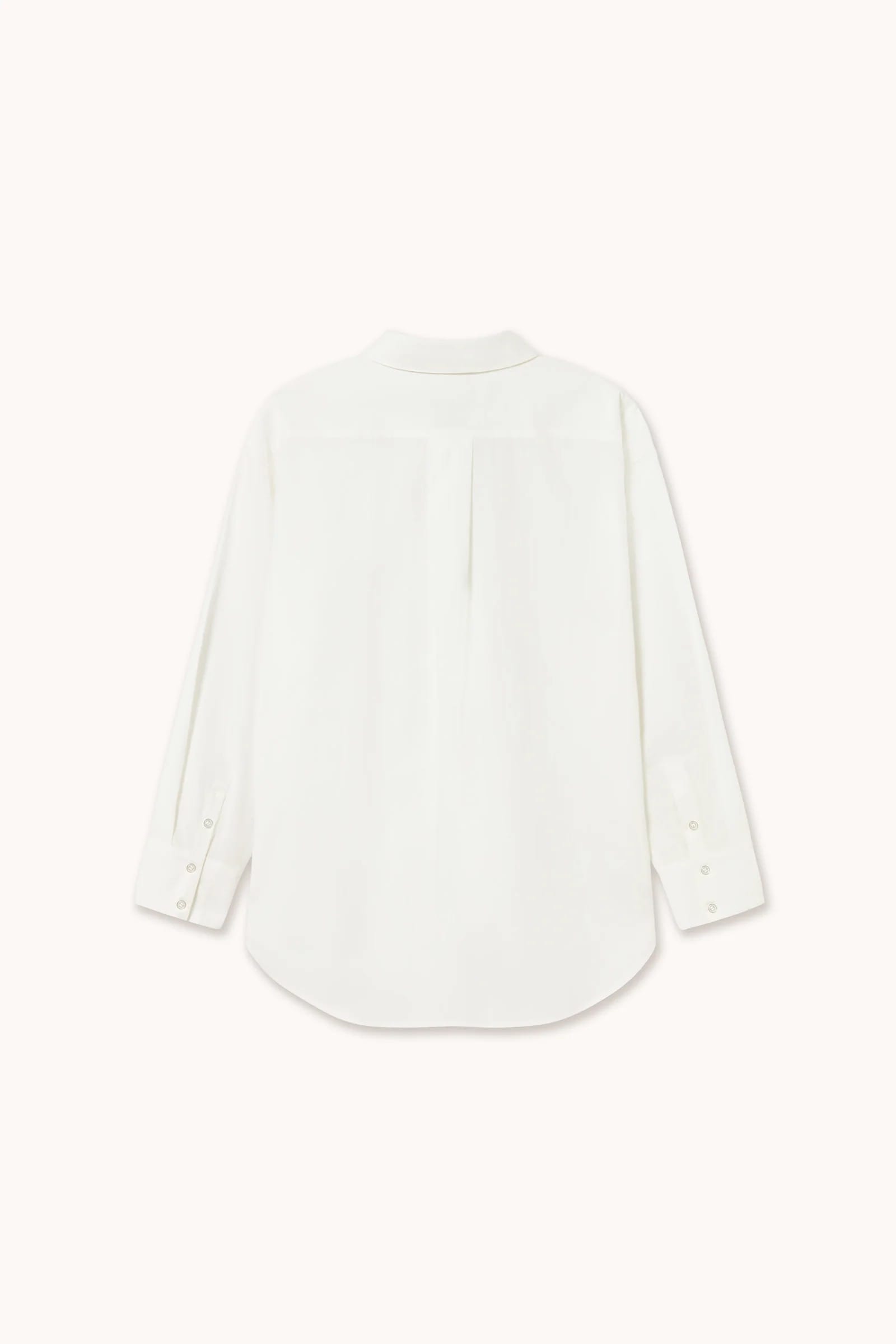 Bow Neck Shirt - Off-White