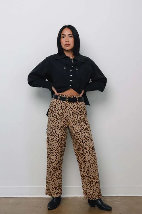Artist Pant - Leopard