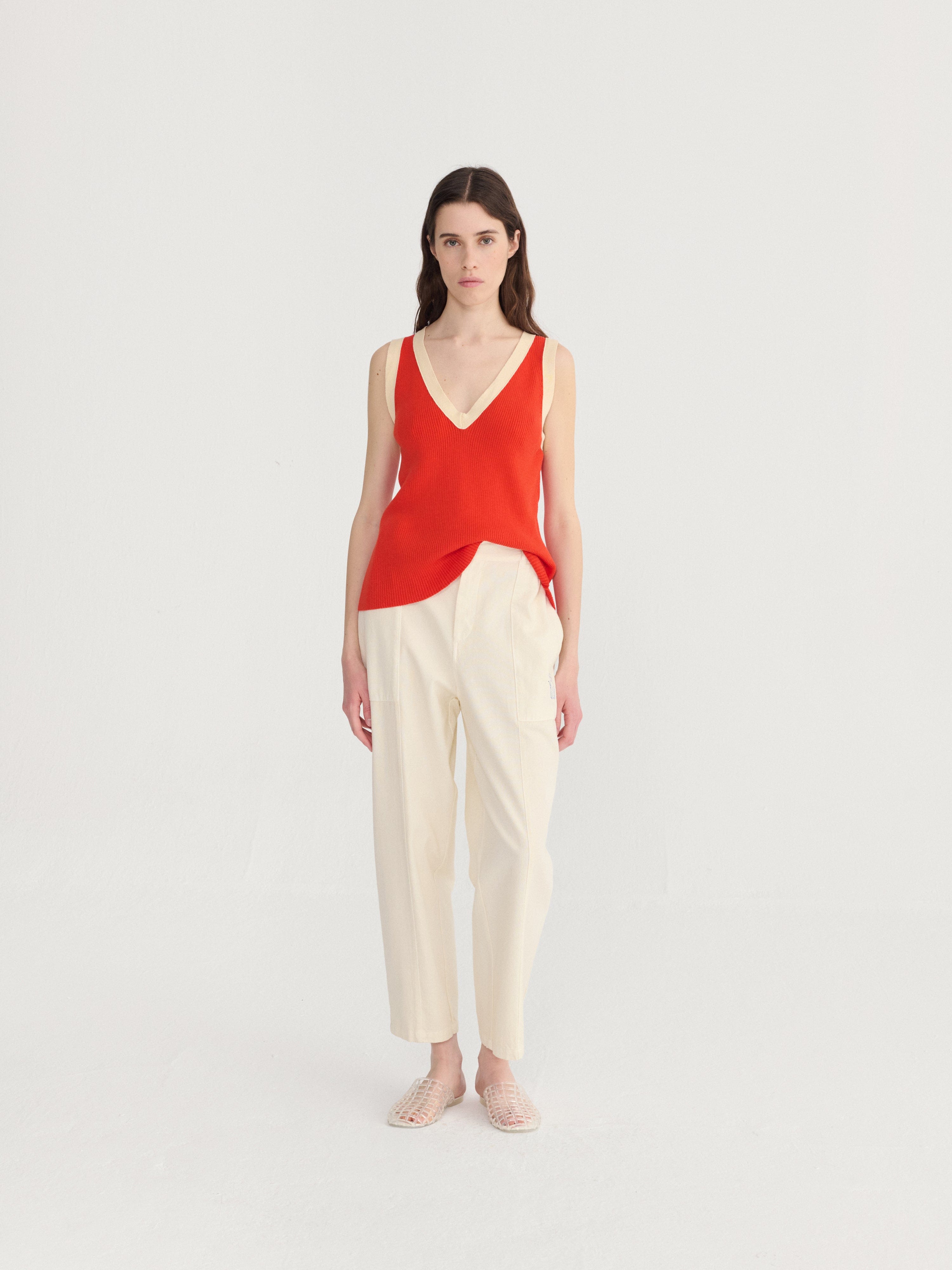 Cocoon Pants - Ecru