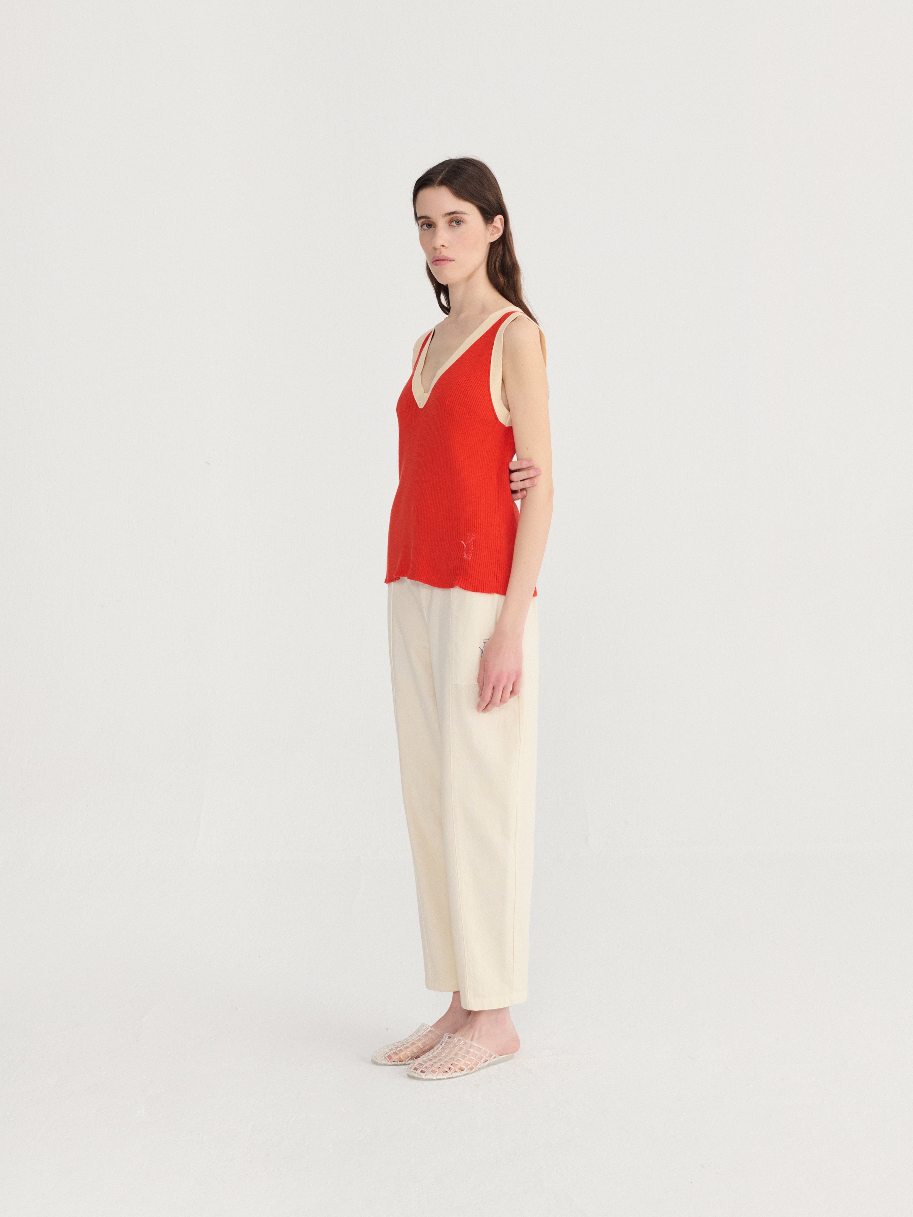 Cocoon Pants - Ecru