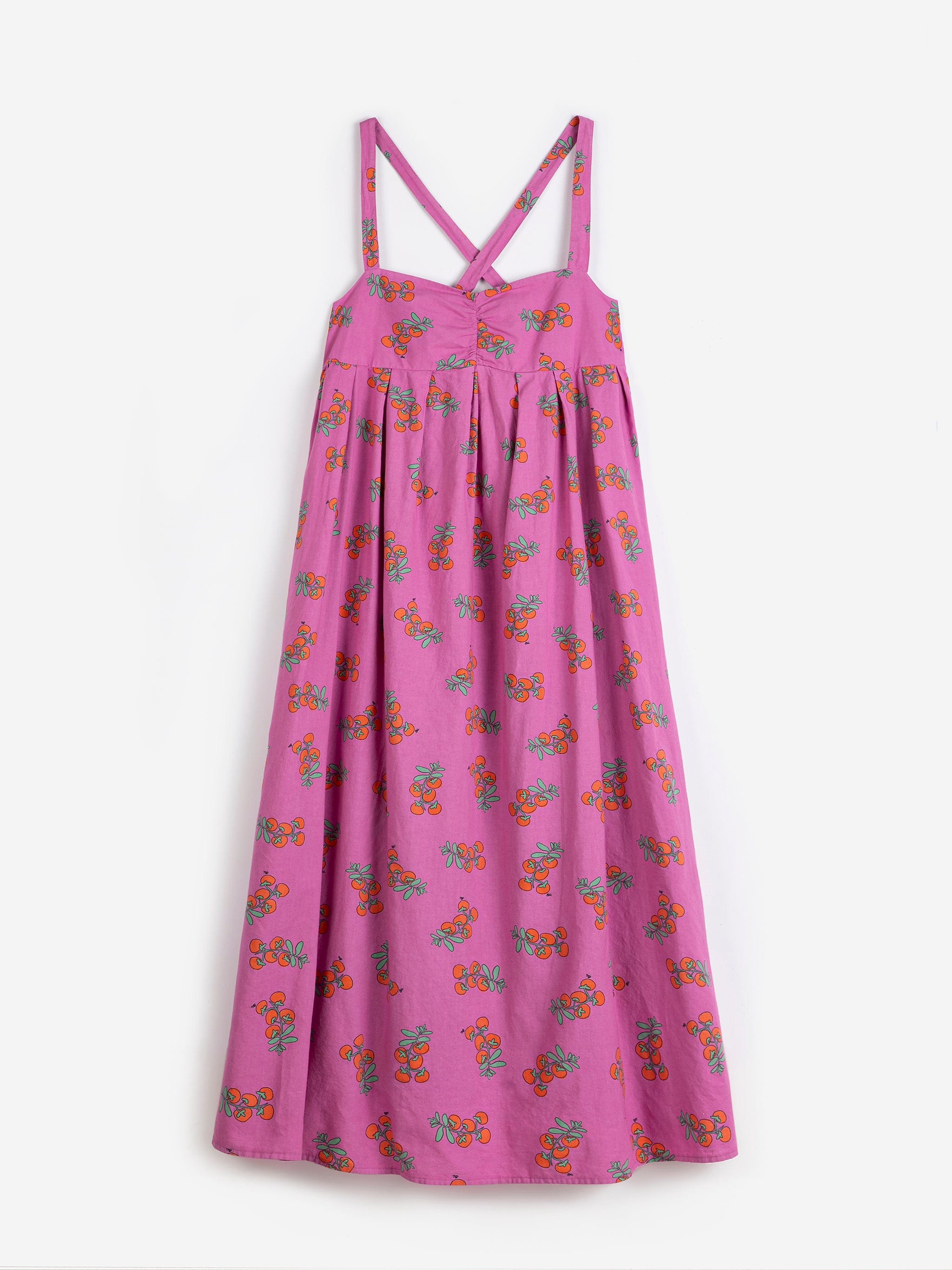 Juicy Tomatoes Pattern Strap Dress