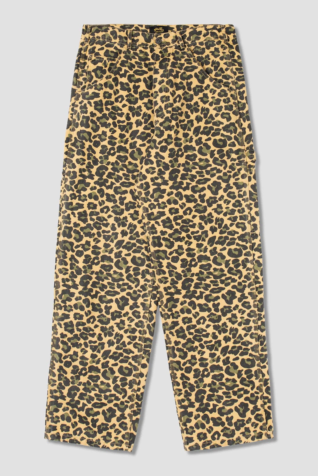 Big Job Painter Pants - Leopard Print