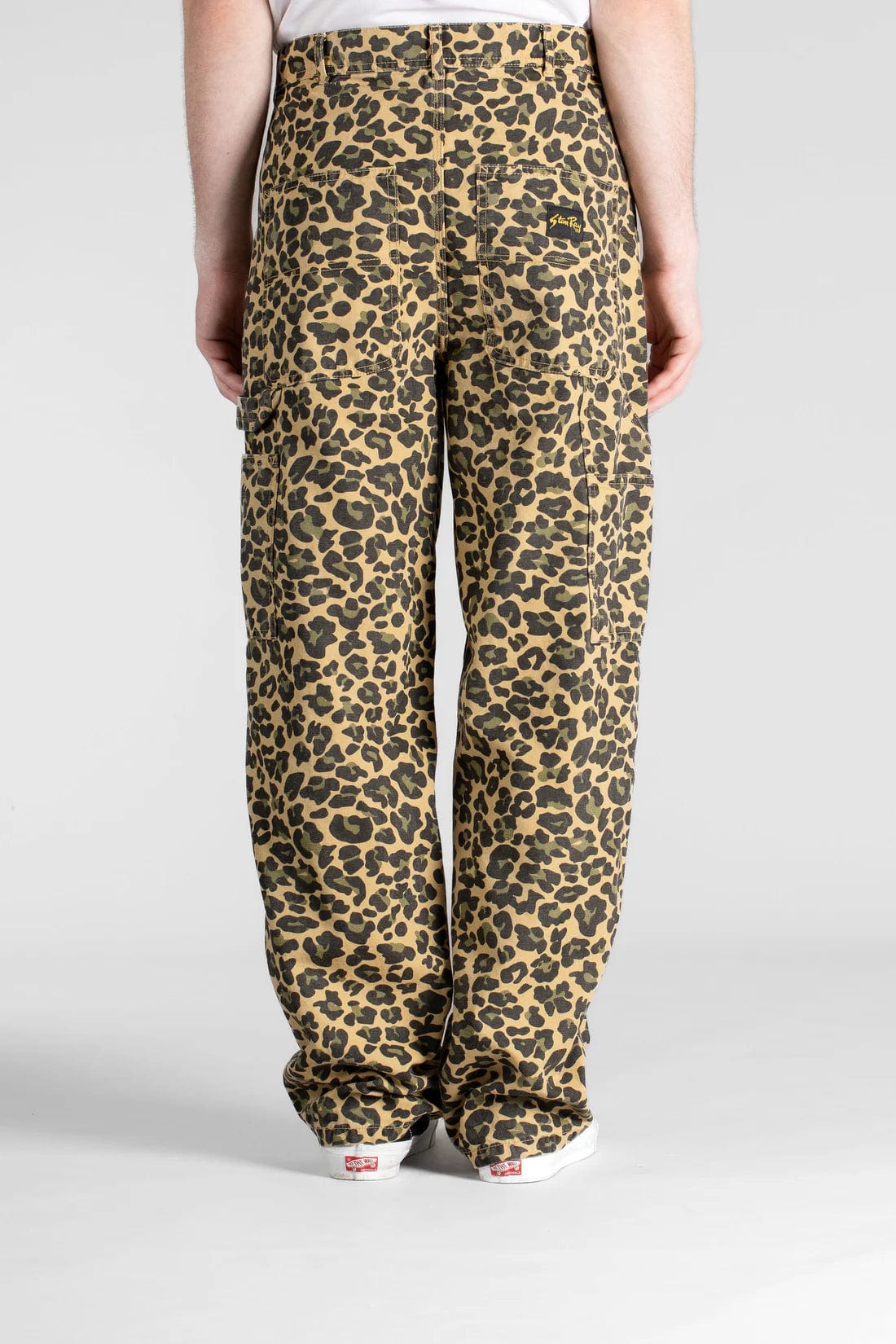 Big Job Painter Pants - Leopard Print