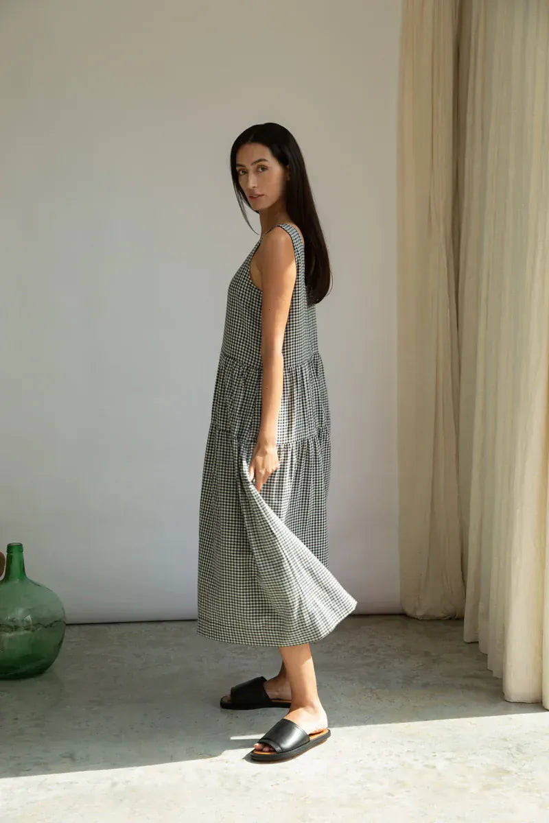 Kyra-Cay Dress - Gingham