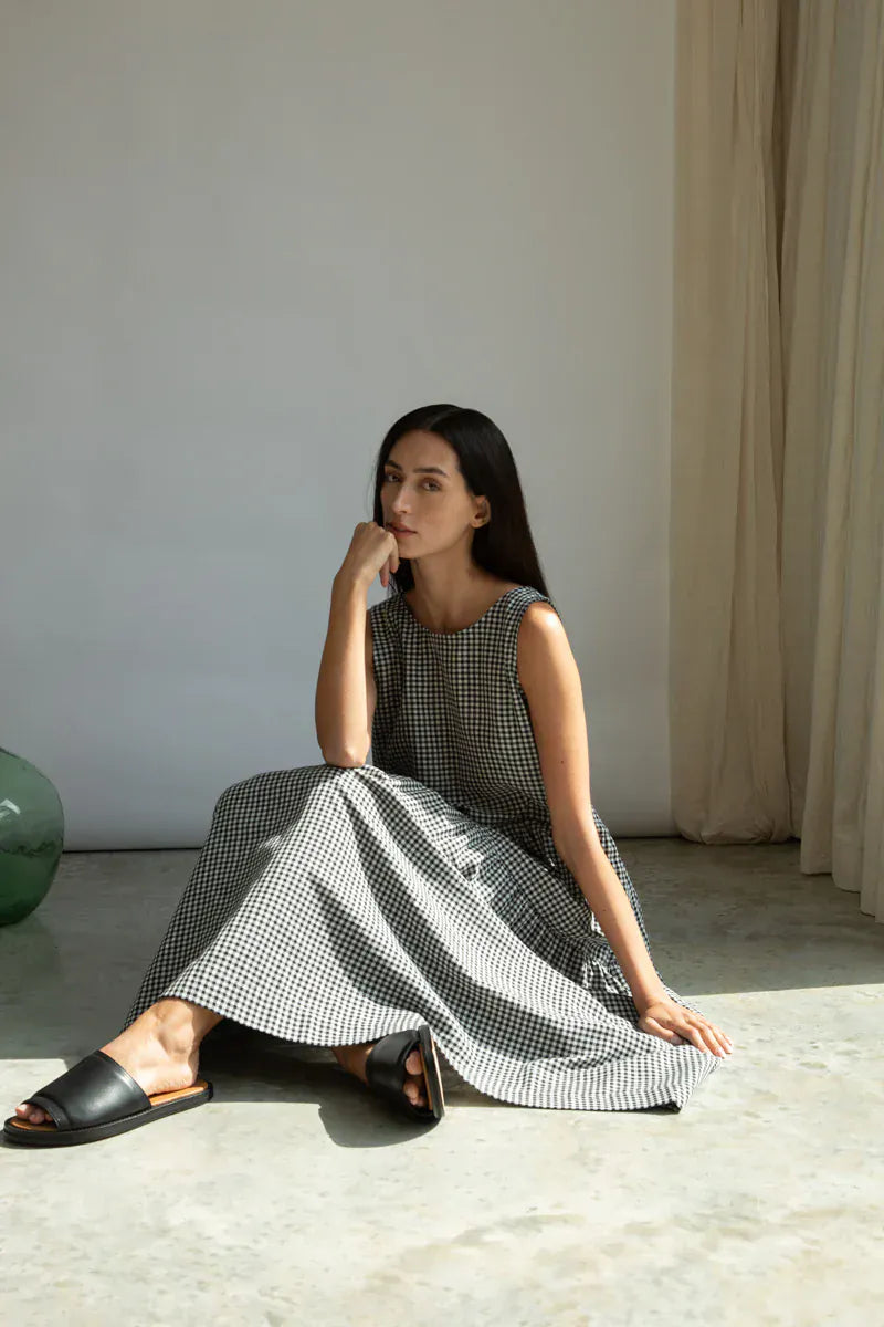 Kyra-Cay Dress - Gingham