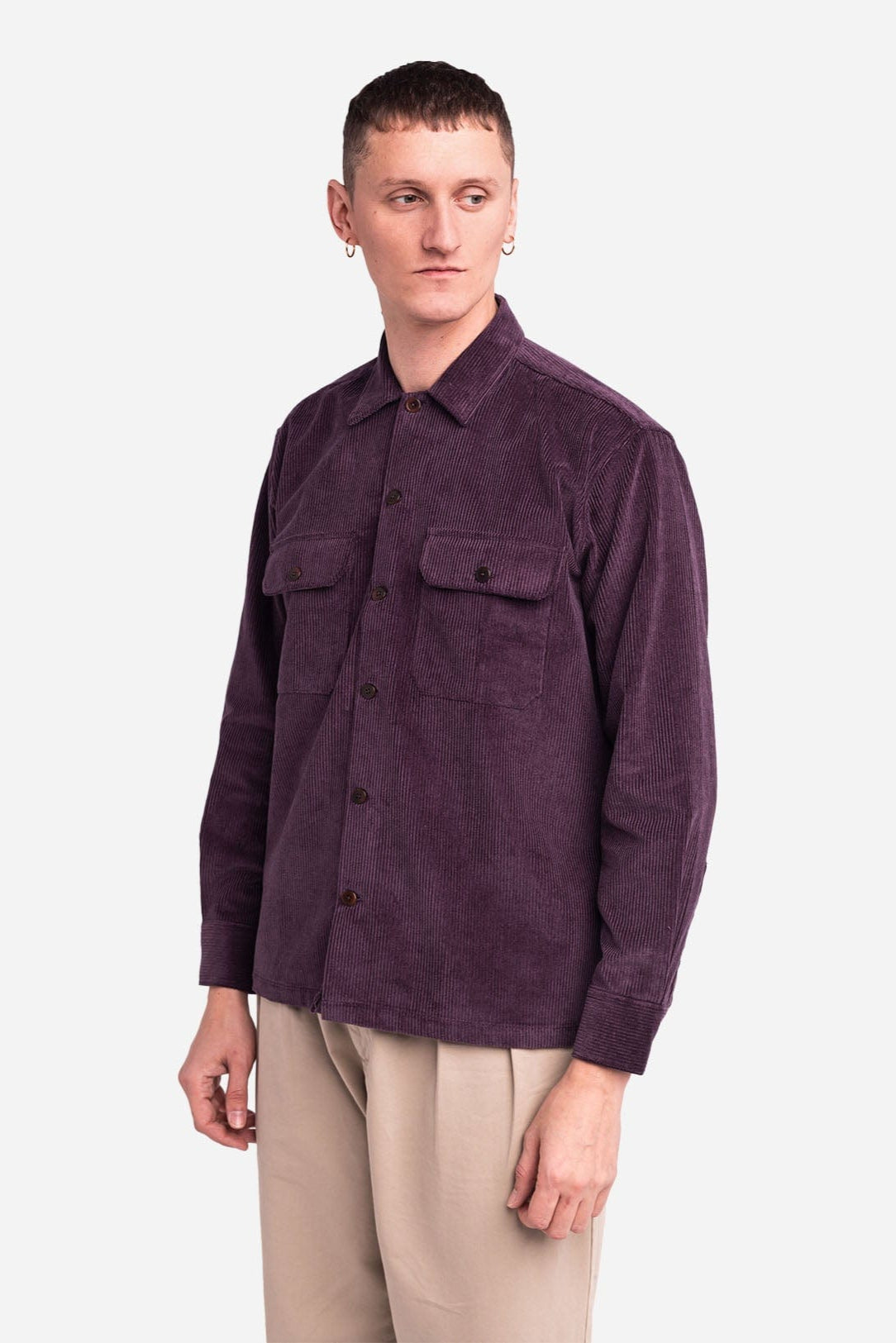 Decre Shirt - Prune Cord