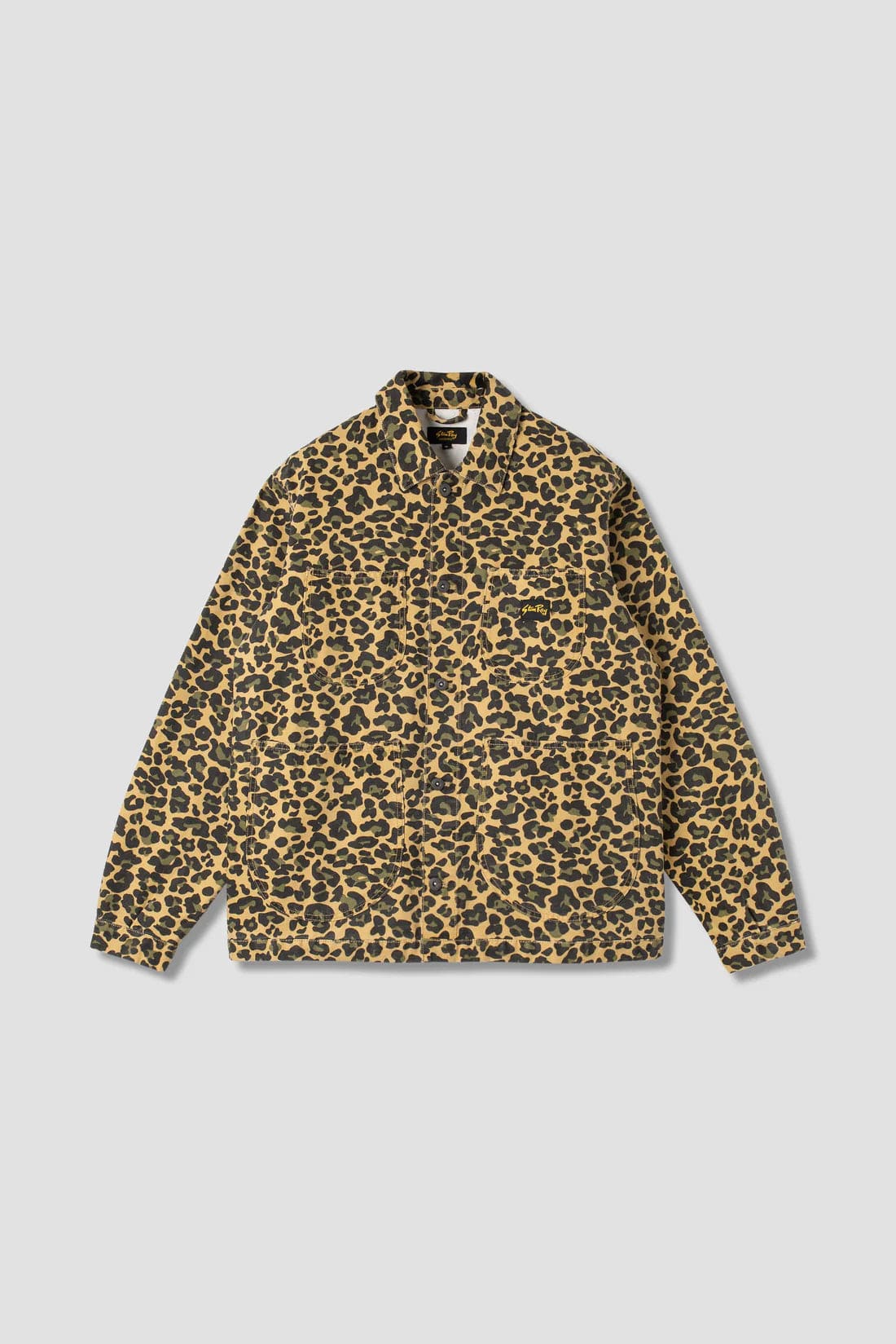 Coverall Jacket - Leopard Print