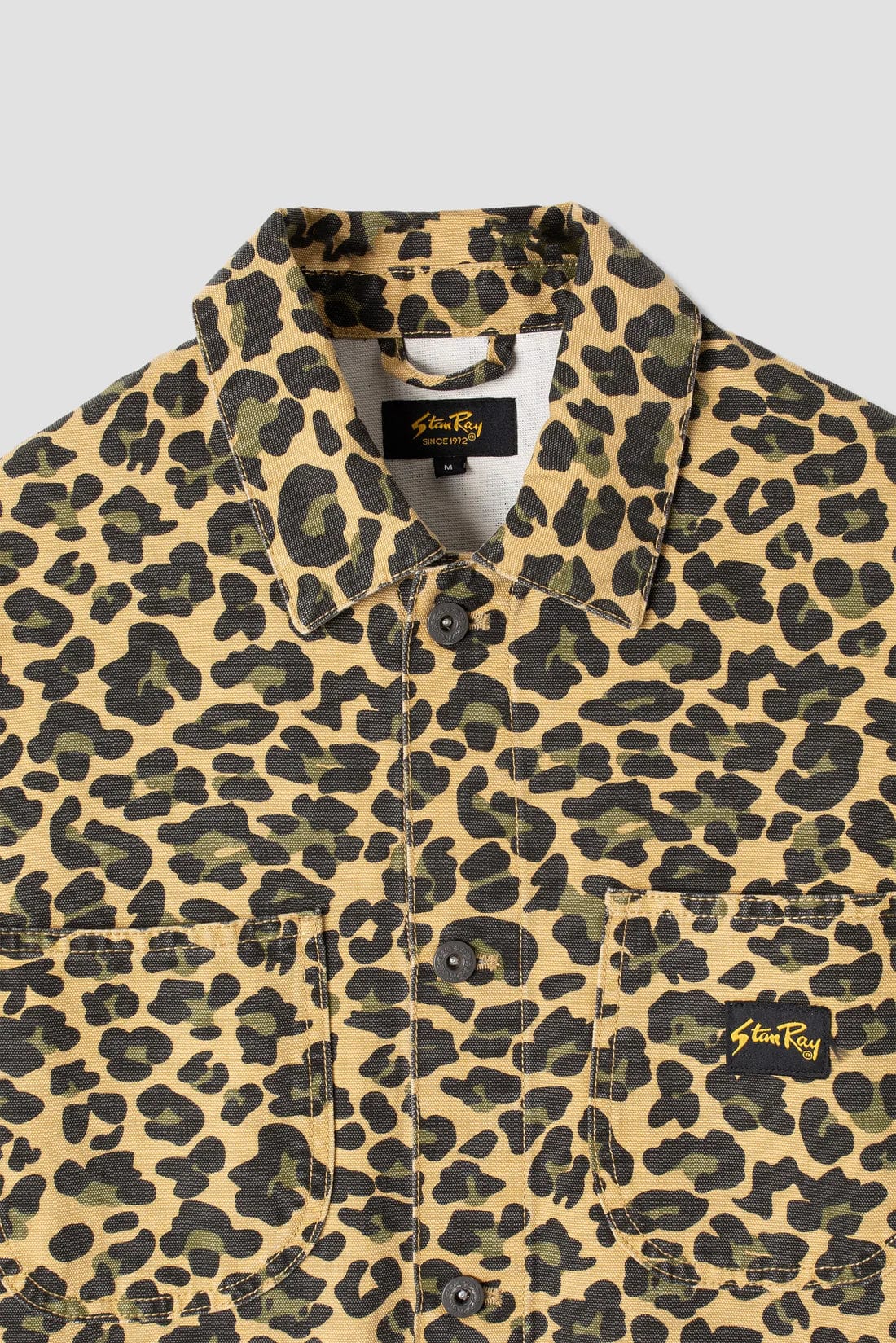 Coverall Jacket - Leopard Print