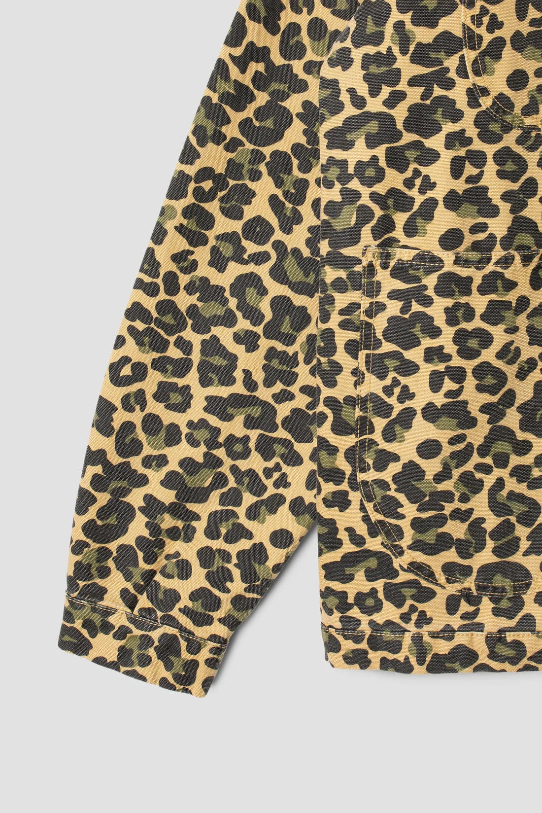 Coverall Jacket - Leopard Print