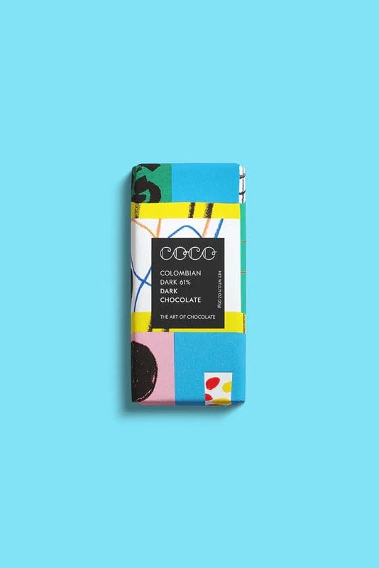 Mini Colombian Dark 61% Chocolate Bar