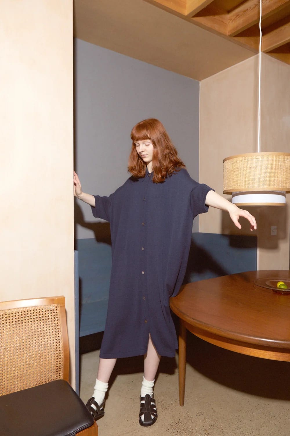 Davos Dress - Navy