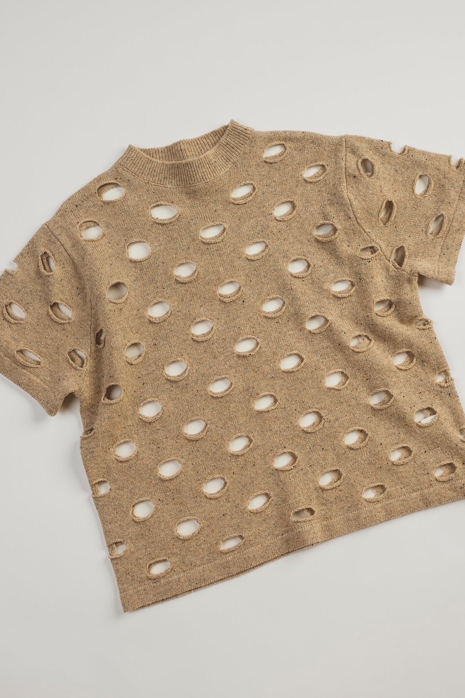 Bind Off Tee - Oat