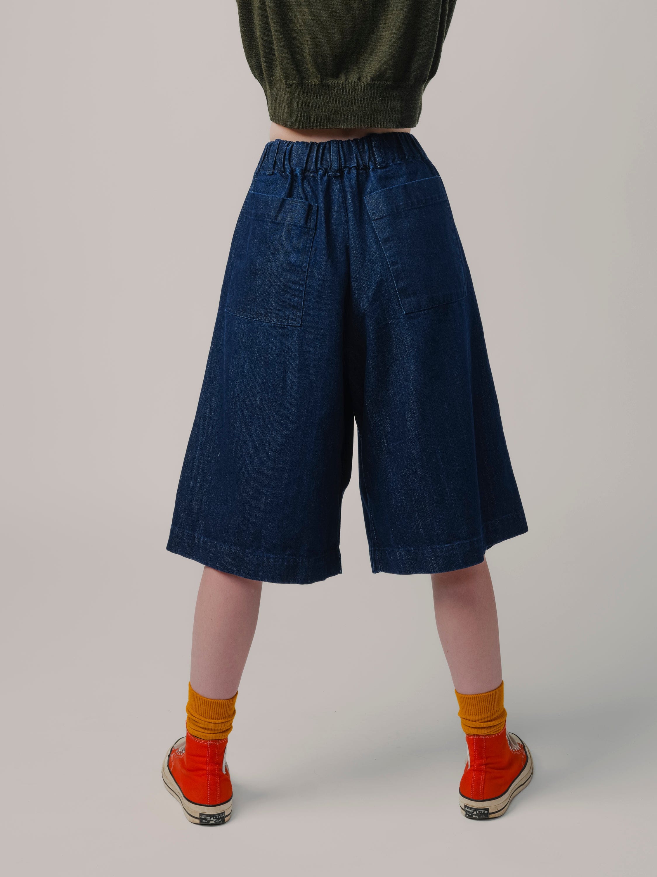 Denim Woven Short - Indigo