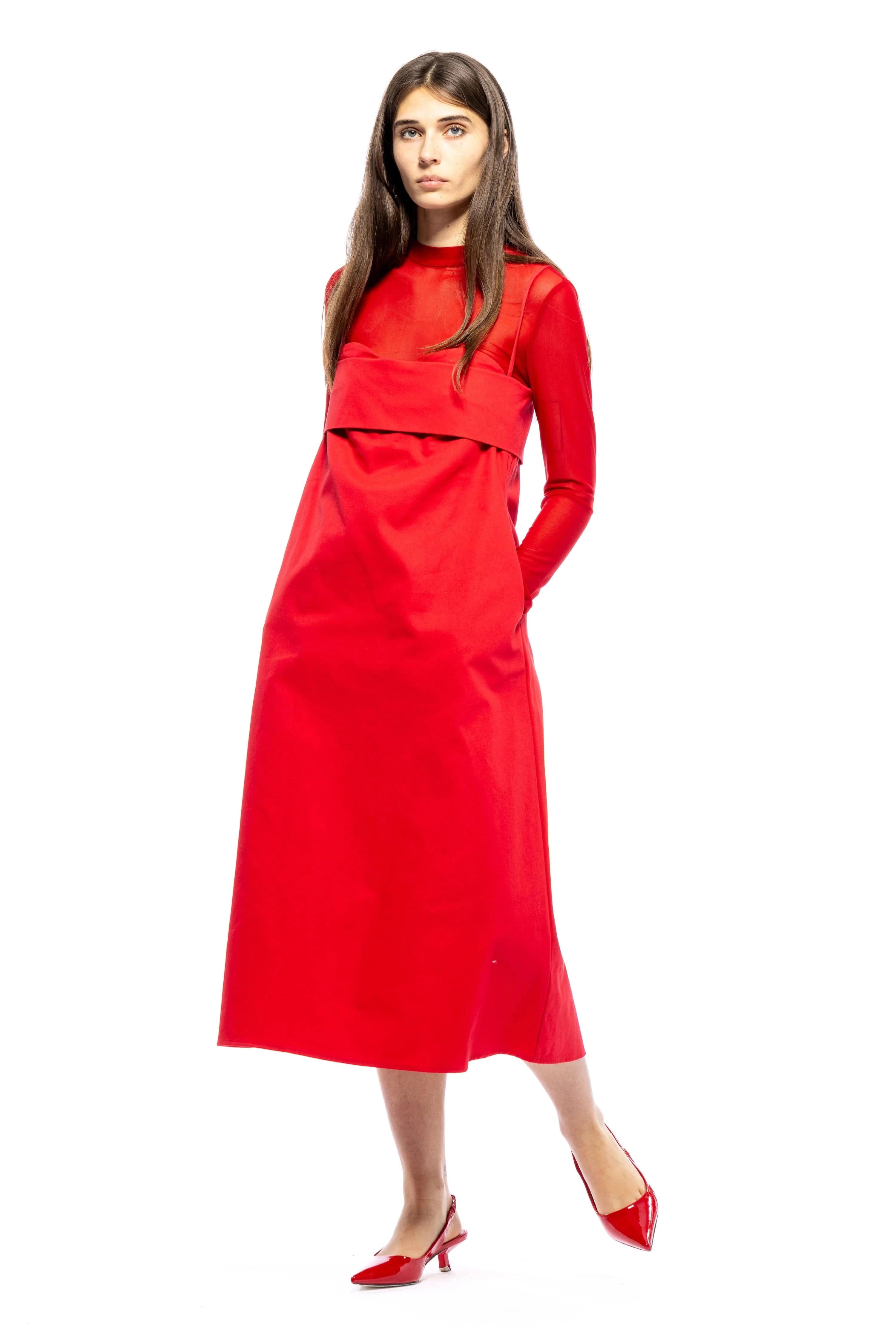 Verona Dress - Red