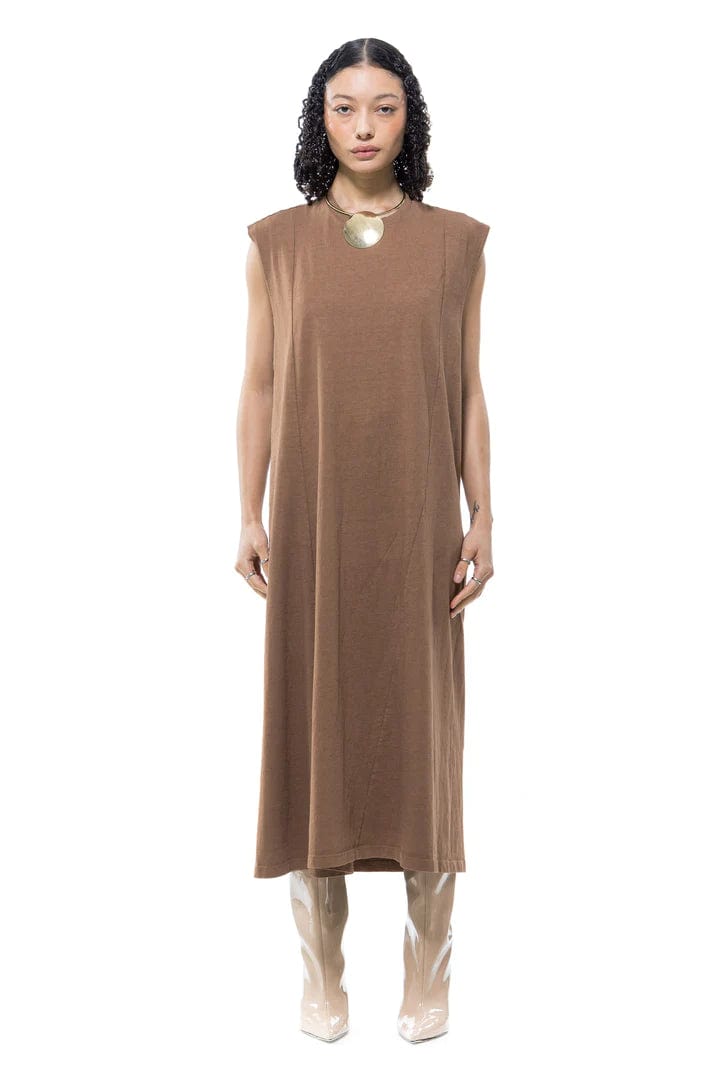 Santa Ana Dress - Chestnut