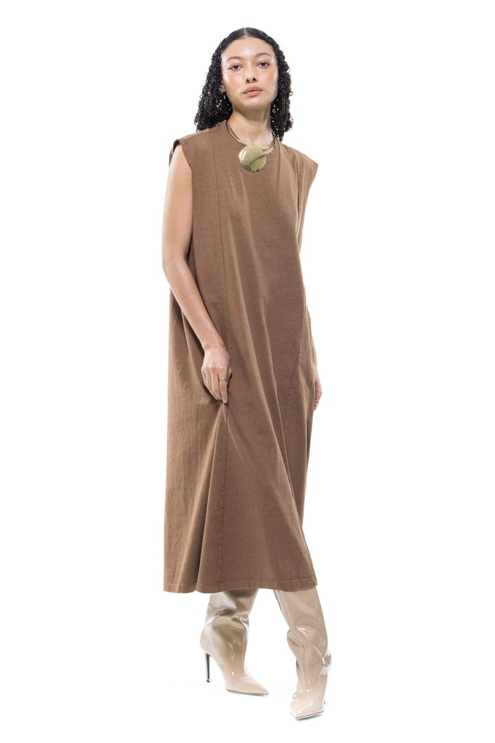 Santa Ana Dress - Chestnut