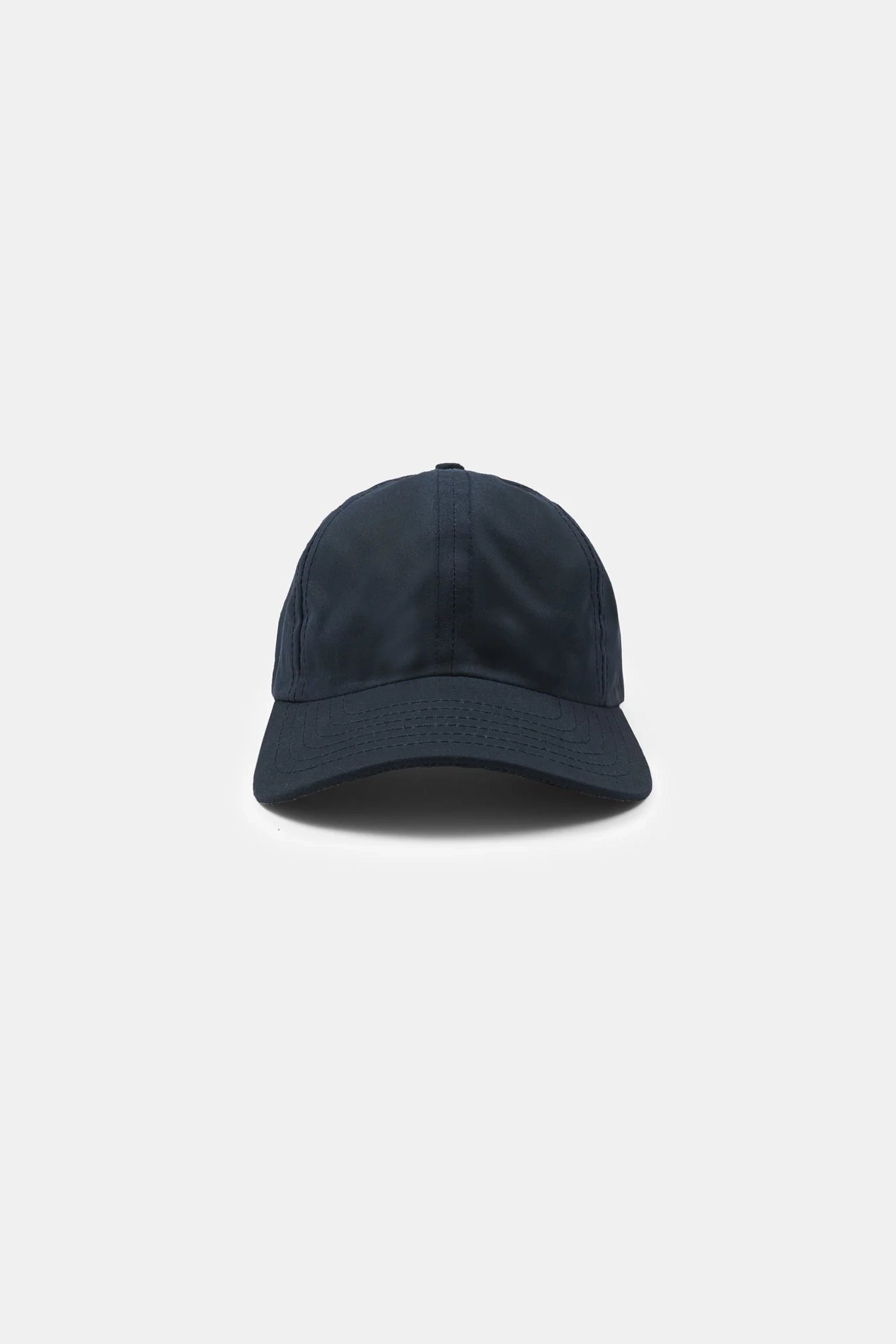 Waxed Baseball Cap - Dark Navy