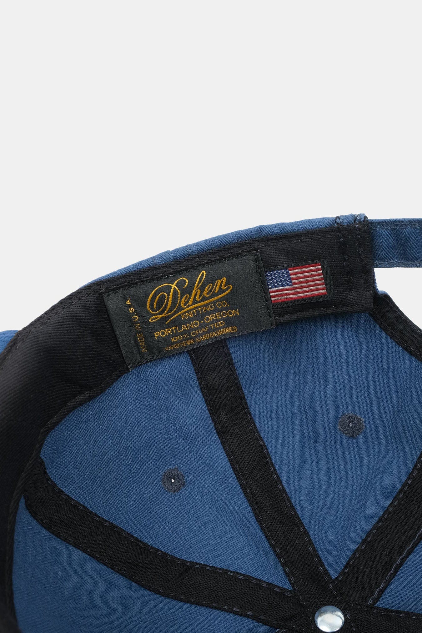 Baseball Hat - Mock Blue Dry Wax