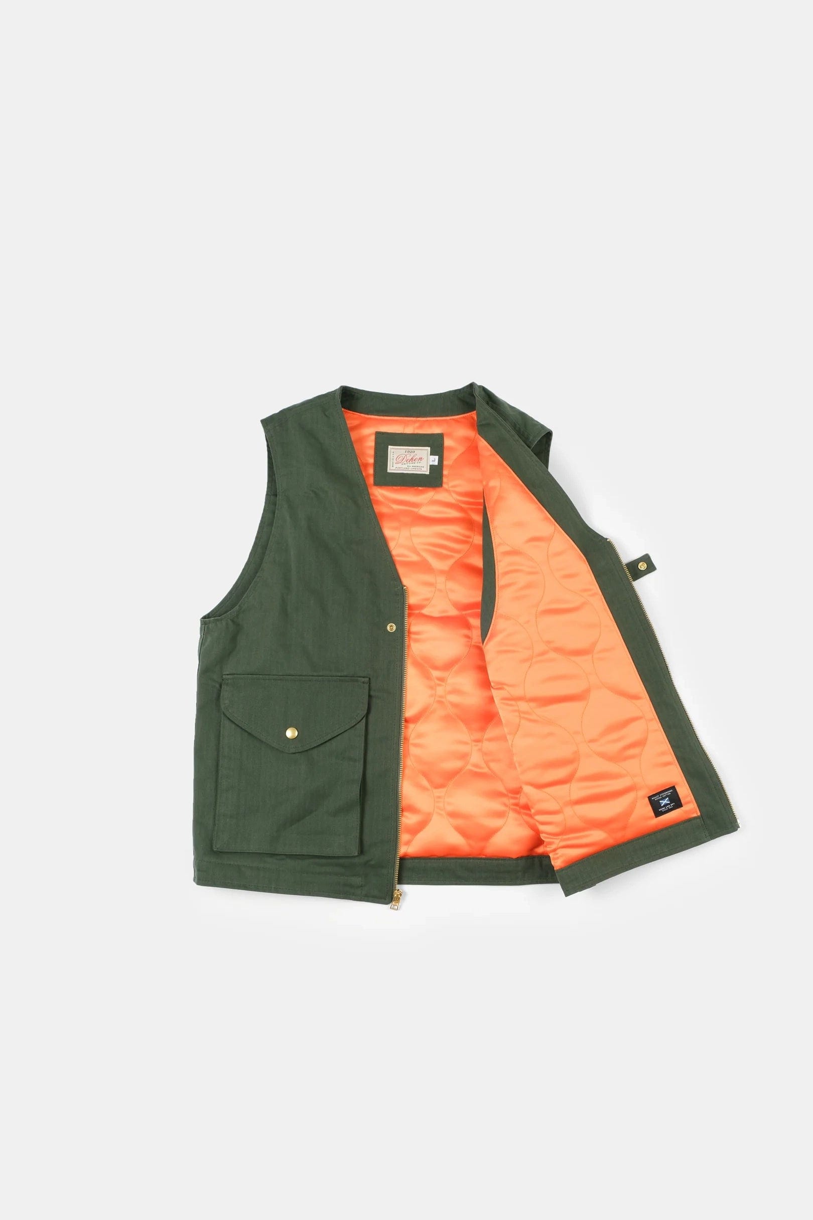 Cargo Vest - Spruce