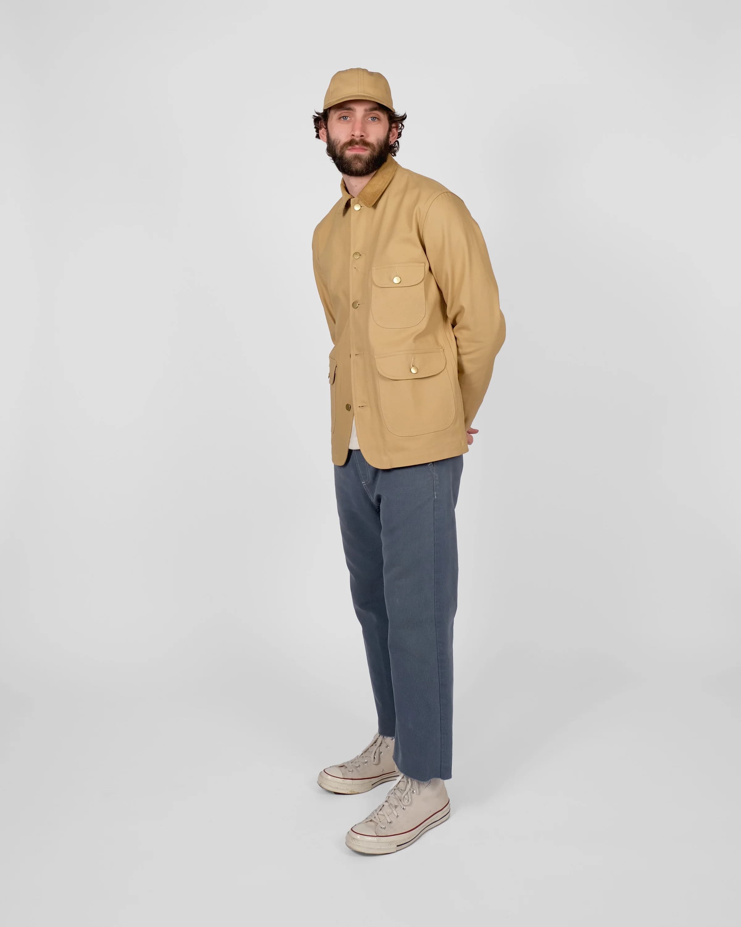 Chore Coat 2.0 - Faded Tan / Fawn Corduroy