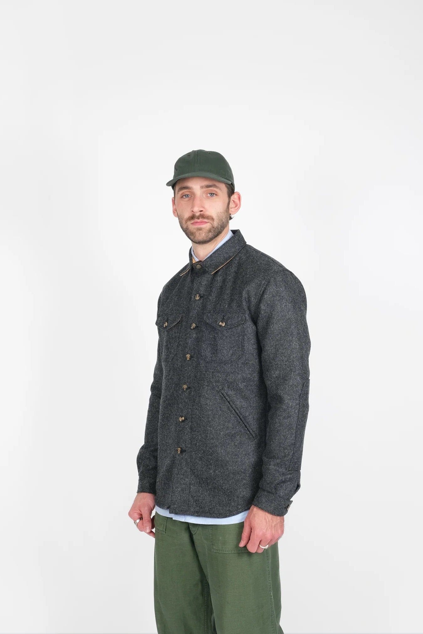 Crissman Overshirt - Granite