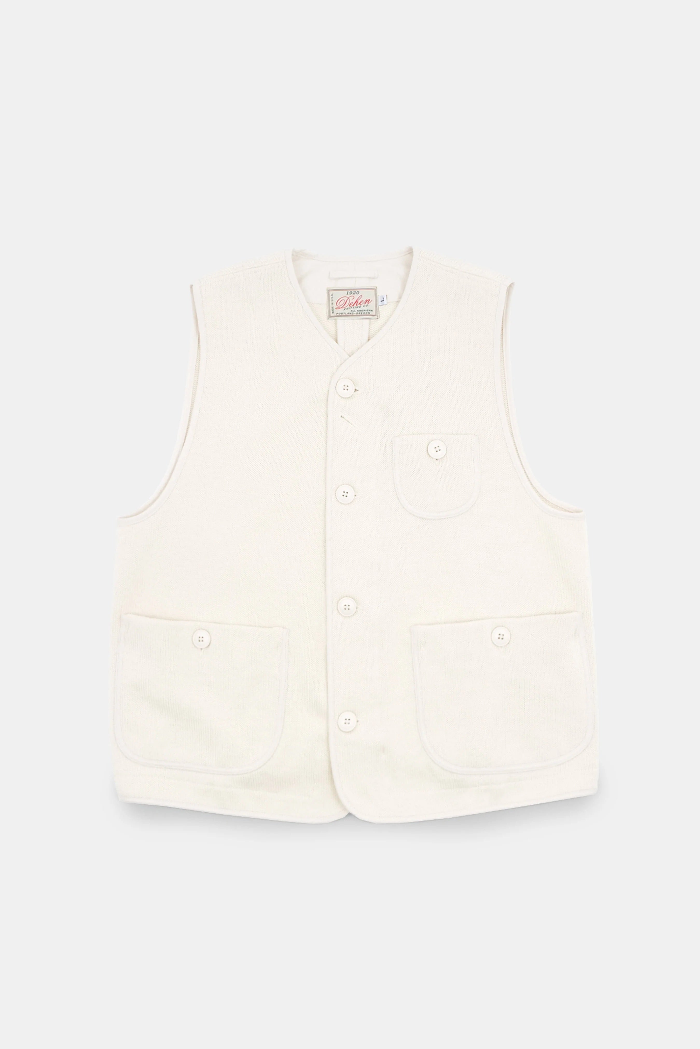Knit Vest - Off White