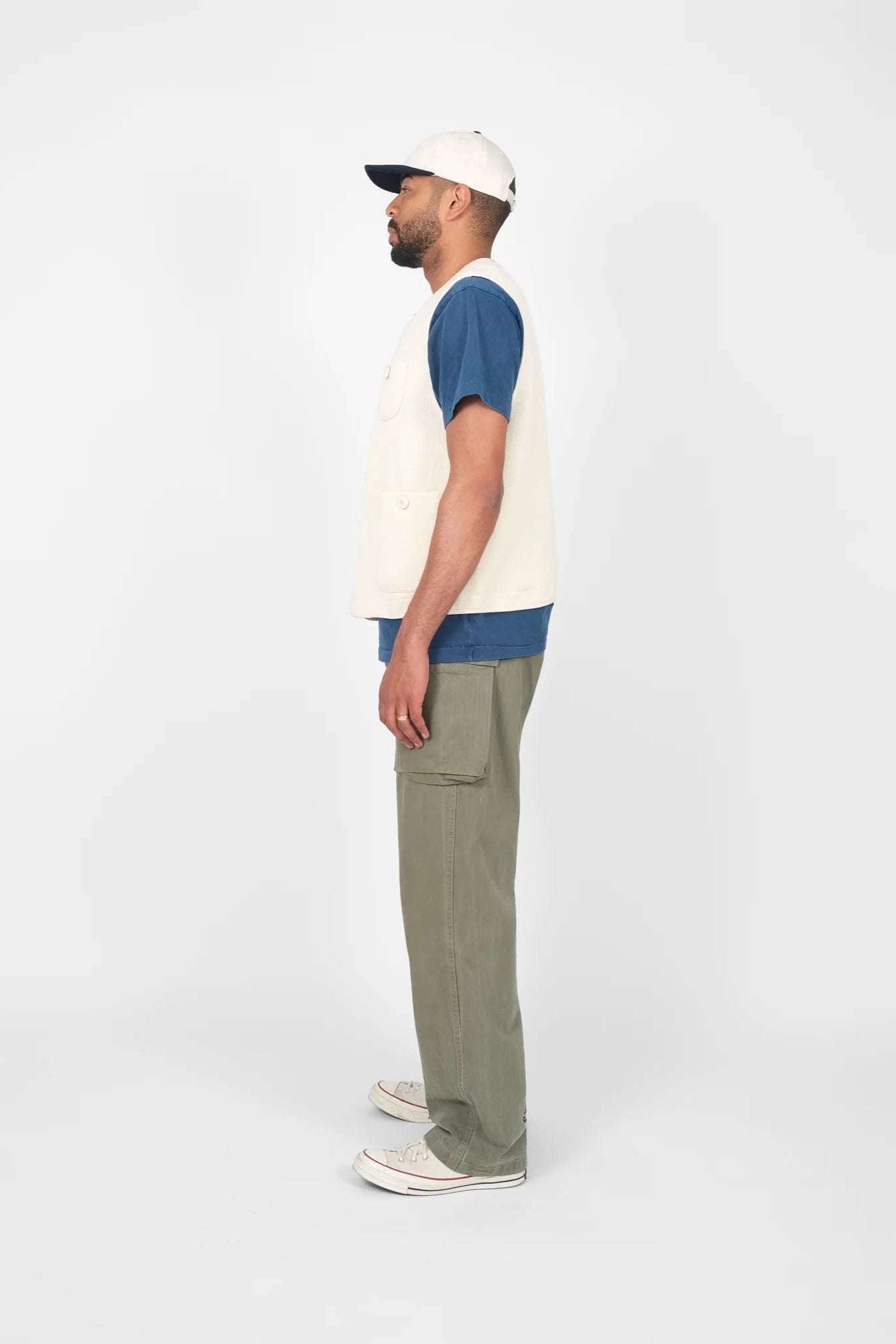 Knit Vest - Off White