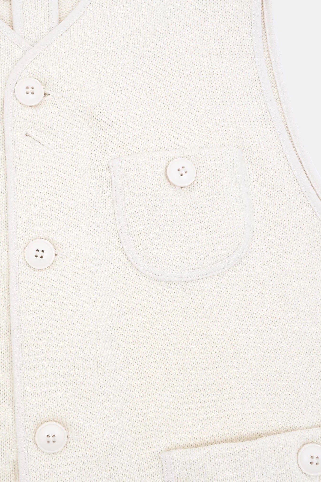 Knit Vest - Off White