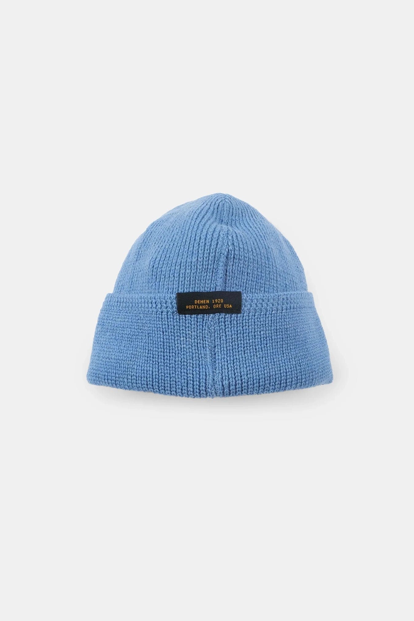 Wool Knit Watch Cap - Columbia Blue