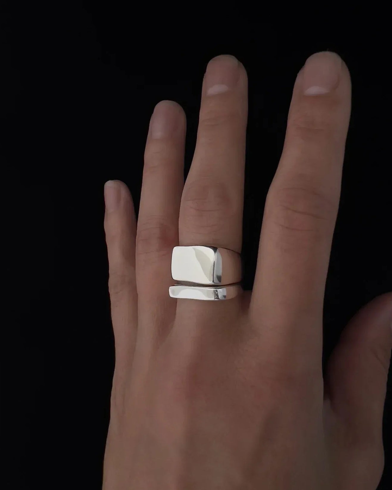 Small Sinetti Ring - Silver