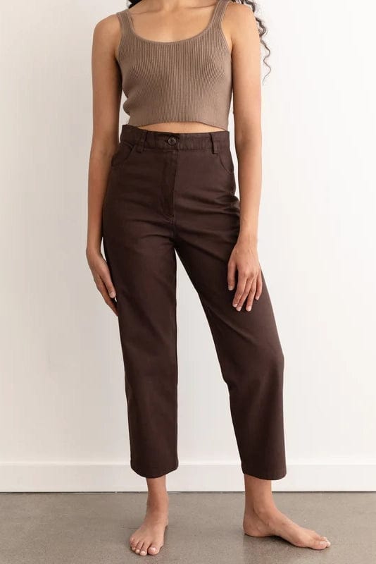 Narrow Trouser - Walnut