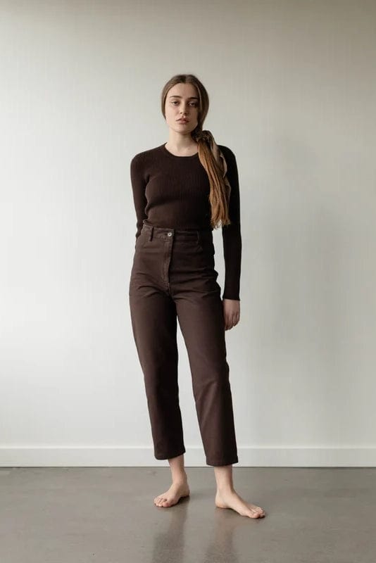 Narrow Trouser - Walnut