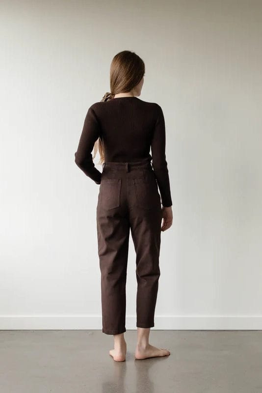 Narrow Trouser - Walnut