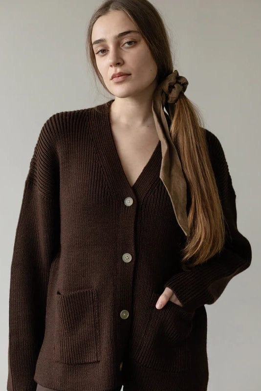 Everyday Cardigan - Walnut