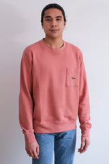 Diamond Logo Pocket Sweatshirt - Pink
