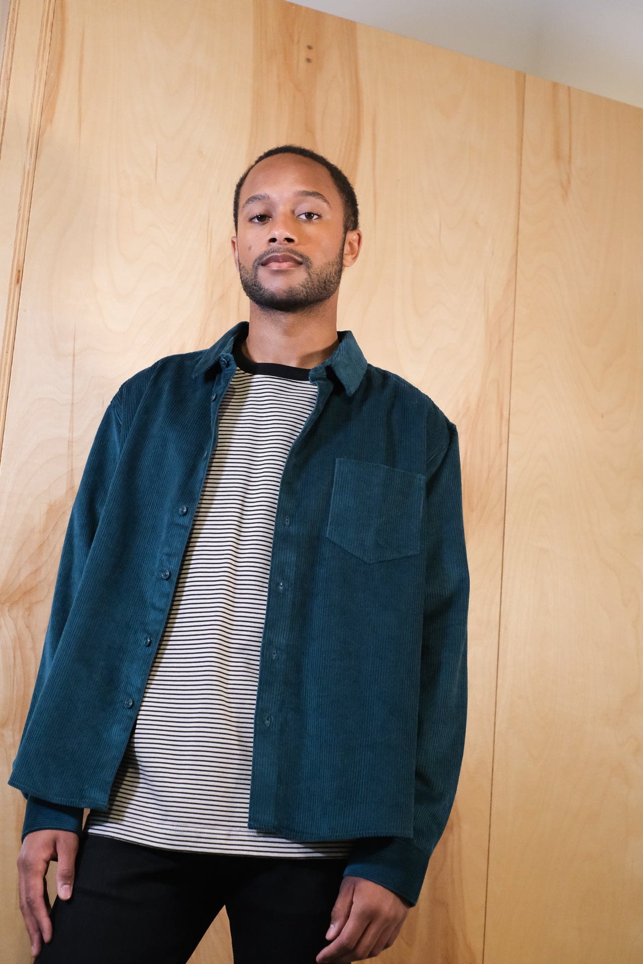 Day Corduroy Shirt - Deep Teal