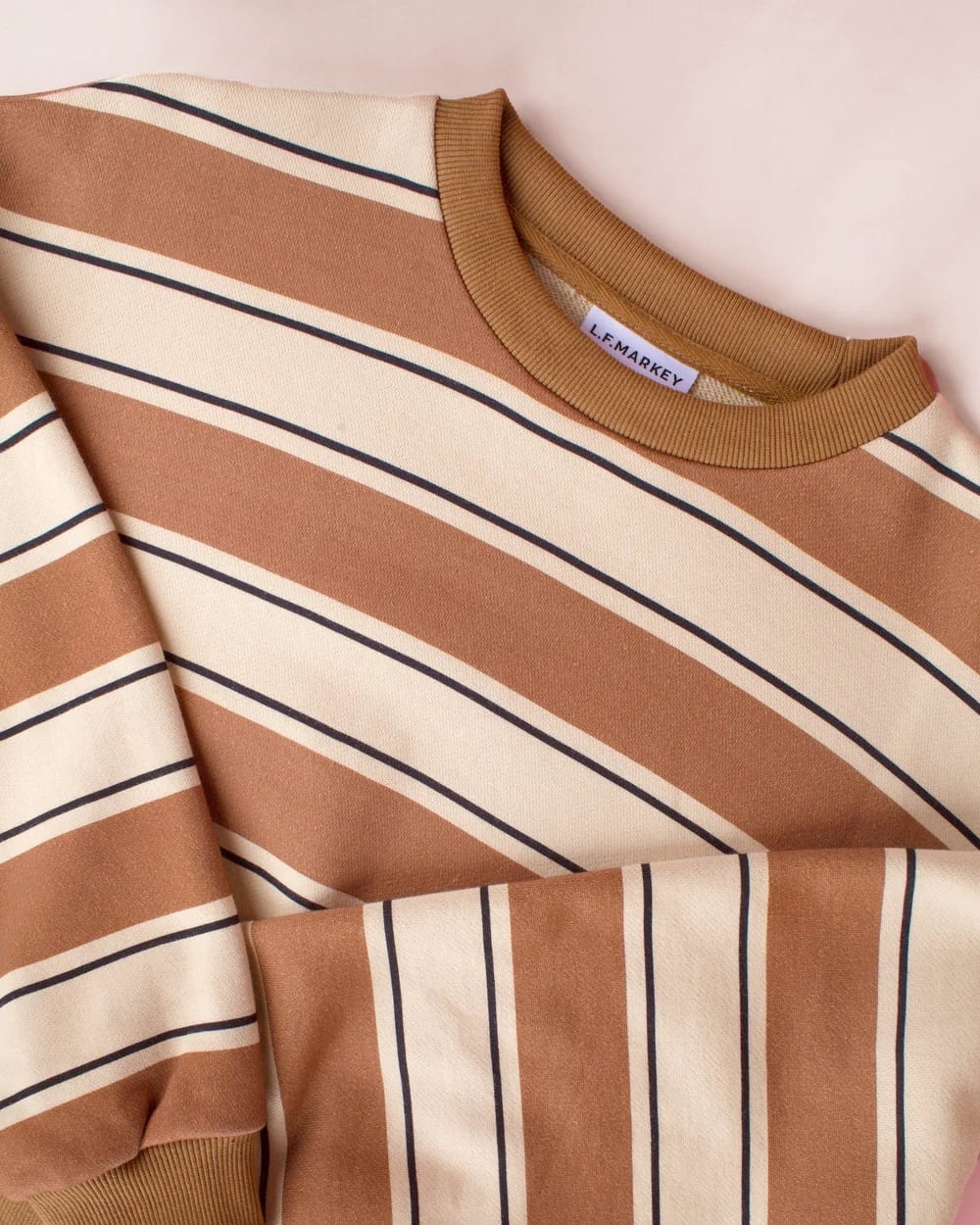 Gene Sweater - Chocolate Rugby Stripe
